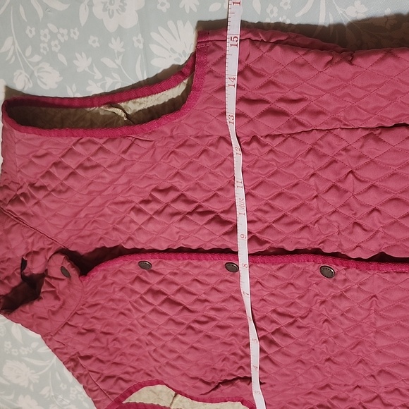 Barbour Fulbourn lightweight short gilet quilted vest womens size 10 - Picture 9 of 10